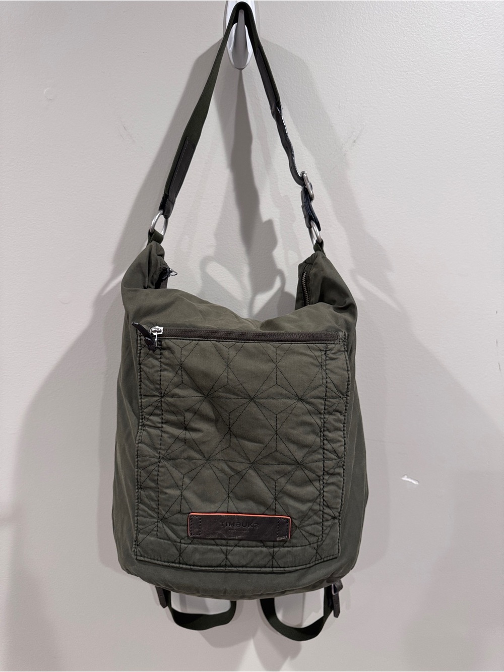 Timbuk2 Bucket Convertible Tote Backpack Green/Army